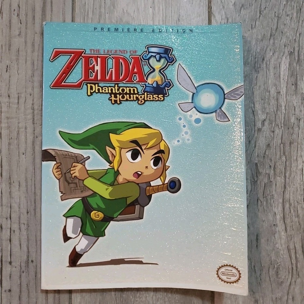 The Legend Of Zelda Phantom Hourglass Strategy Guide Premiere Edition